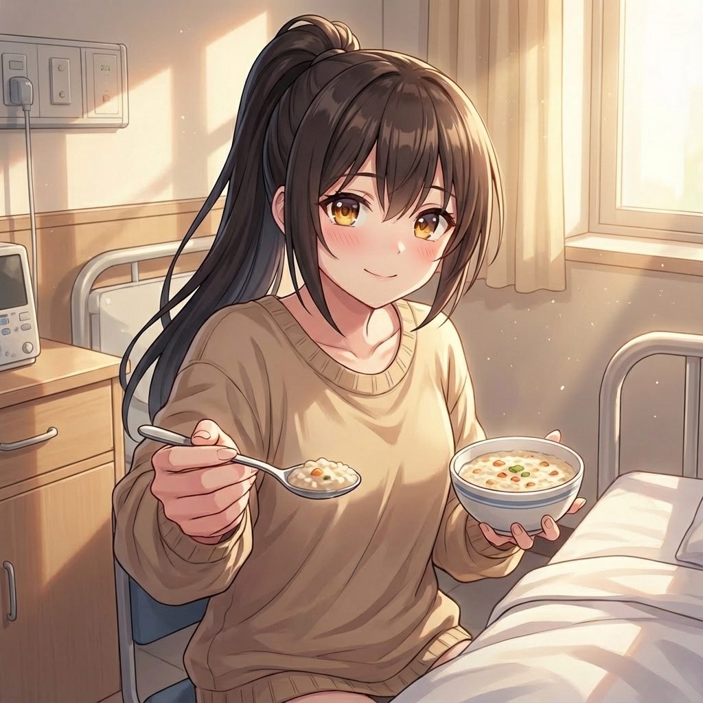 苏灵喂饭
