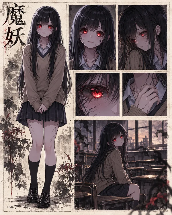 魔妖人设图
