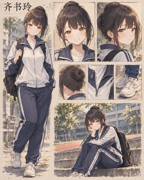齐书玲人设图