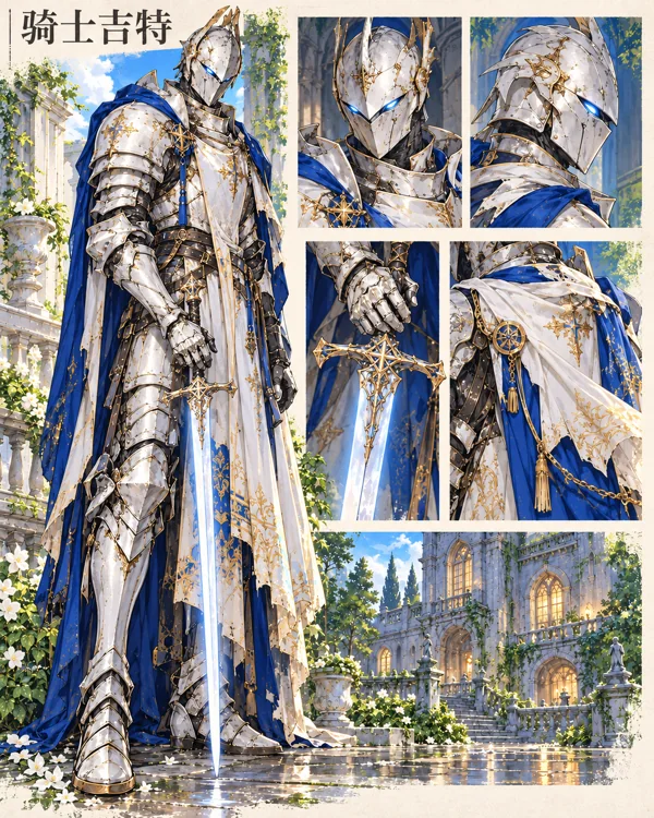 骑士吉特人设图