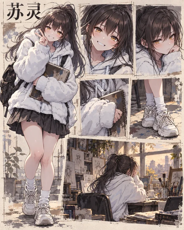 苏灵人设图