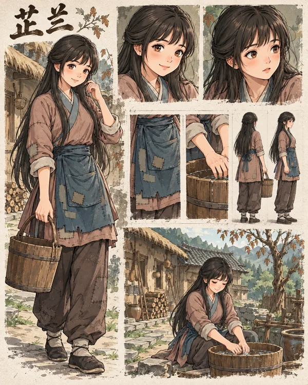 芷兰人设图