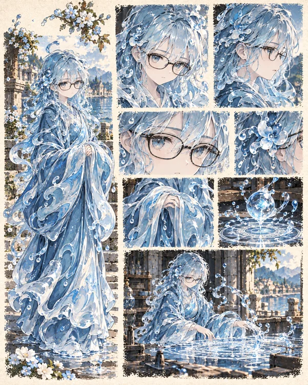 水莉人设图